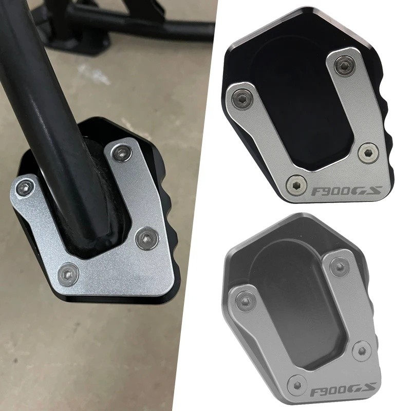 รถจักรยานยนต์ Kickstand ขาตั้ง Extension Pad แผ่นขยายสําหรับ F900GS ADV F900 GS F 900GS ผจญภัย 2024-