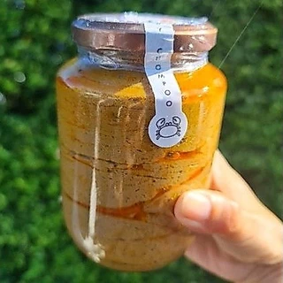 💢ปูอ่องสูตร3ขนาดบิ้กไซส์450กรัม คุ้มจุกๆ..#มีอย.🦀#ปูอ่องอุ้ยหม่อนเชียงราย💢มันปูนาแท้ๆ💢