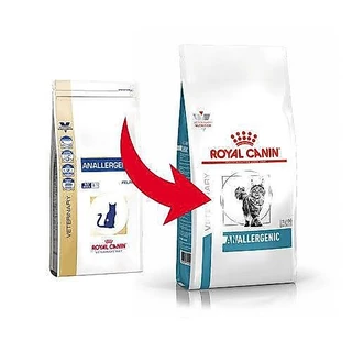 Royal Canin Feline Anallergenic อาหารแมว ขนาด 2 กิโลกรัม สำหรับแพ้อาหาร ภูมิแพ้ที่เกิดจากอาหาร