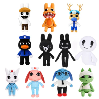 Animal Hospitalสัตว์โรงพยาบาลเกมสยองขวัญของเล่นตุ๊กตาเต็มขนลุกน่ารักมอนสเตอร์ยัดตุ๊กตาของขวัญสะสมตกแต่งฮาโลวีน