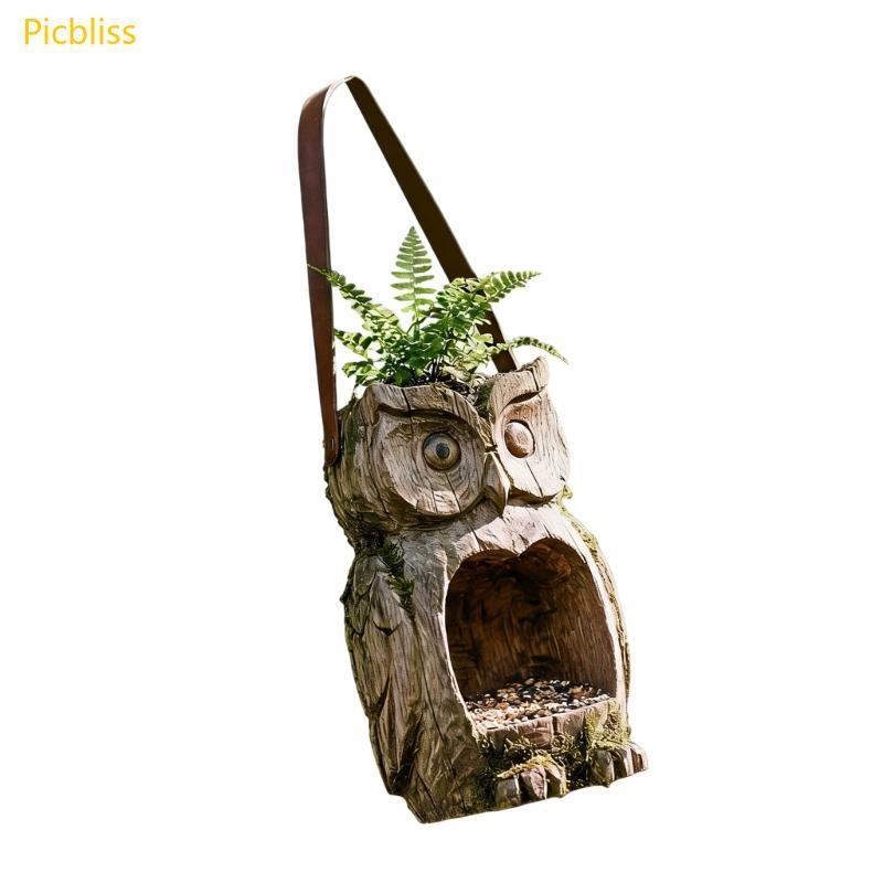 Picbliss Backyard Bird Feeder Wild Bird Feeder ดึงดูดนก Elegant โคมไฟกันน้ํา Bird Feeder สําหรับกลาง