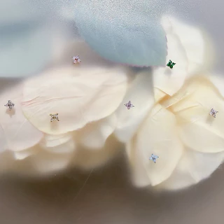 More Than Piercing: MP40 Mini Clover *waterproof* จิวหู/ต่างหู