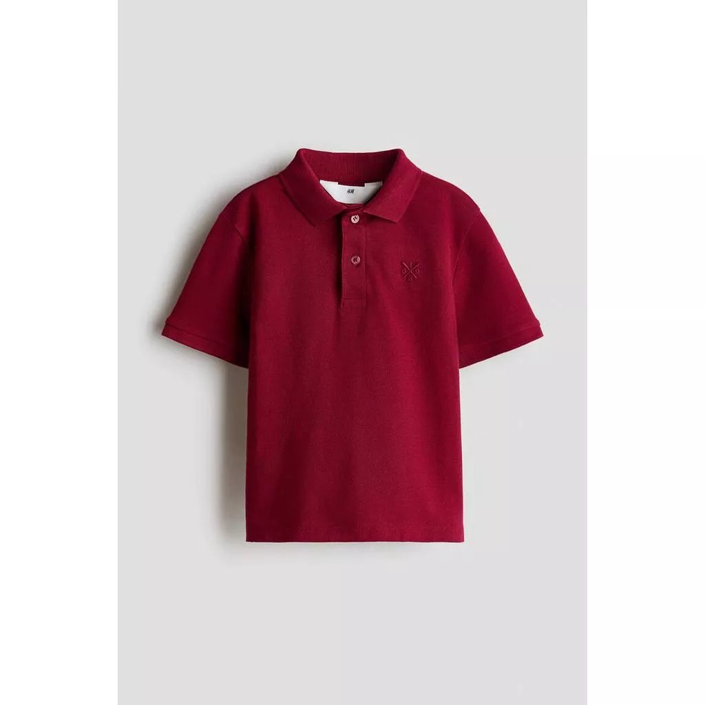 H&M(เอชแอนด์เอ็ม) เสื้อโปโลผ้าปิเก้ปักลาย เด็กชาย 1324534_8