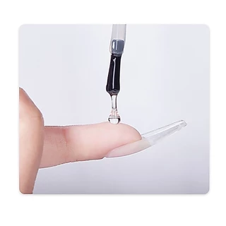 กาวต่อเล็บ กาวติดเล็บปลอม PVC ติดอะไหล่ หลอดใหญ่สีชมพู อุปกรณ์ทำเล็บ