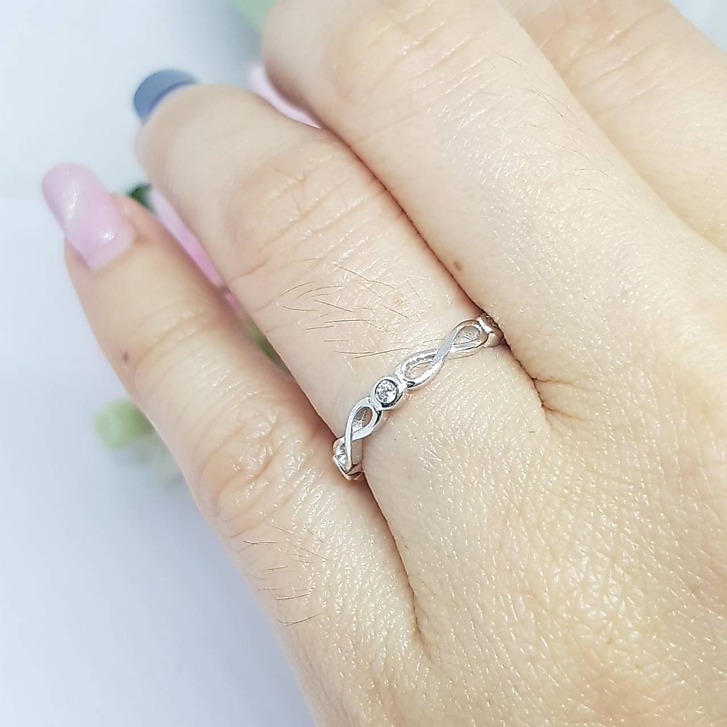 Memorine Jewelry خاتم فضة 925 بزركون ONLR688 — صورة 5