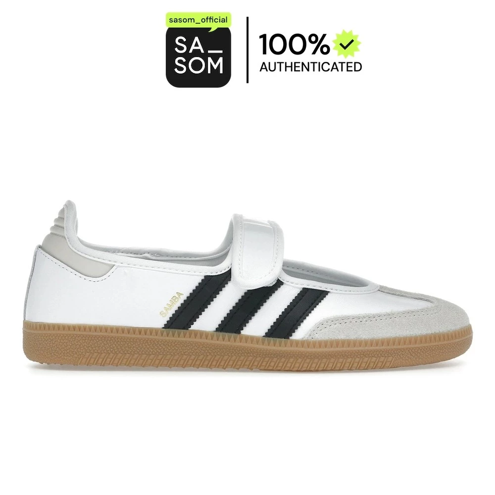 adidas Samba Jane Shoes Cloud White (Women's) | ของแท้ ตรวจสอบโดย SASOM