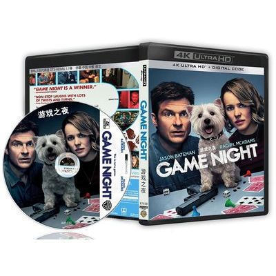 [ภาษาอังกฤษ] Blu-ray HD Movie 4K UHD 1080P Game Night