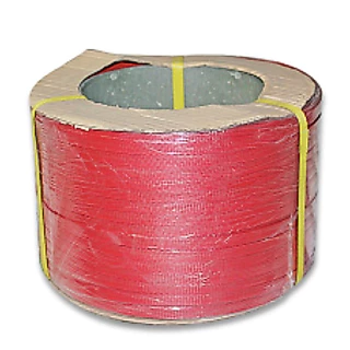 สายรัดพลาสติก สายรัดกล่อง ppband 9มิล12มิล15มิล 7kgs 8กิโล 10กิโล สีแดง (red)