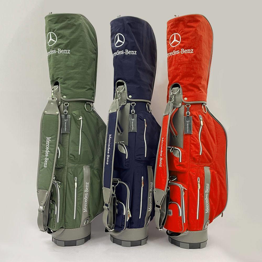 สไตล์ใหม่ Bercedes-Benz Benz Golf Bag กระเป๋าสะพายแฟชั่นน้ําหนักเบากระเป๋าคลับผู้ชาย Ultra Light 00
