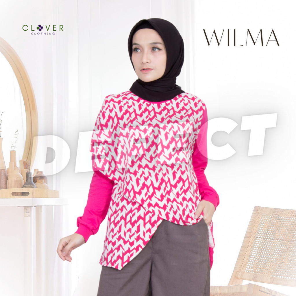 สินค้าญาติ | Wilma Blouse Combed 30s Clover Clothing
