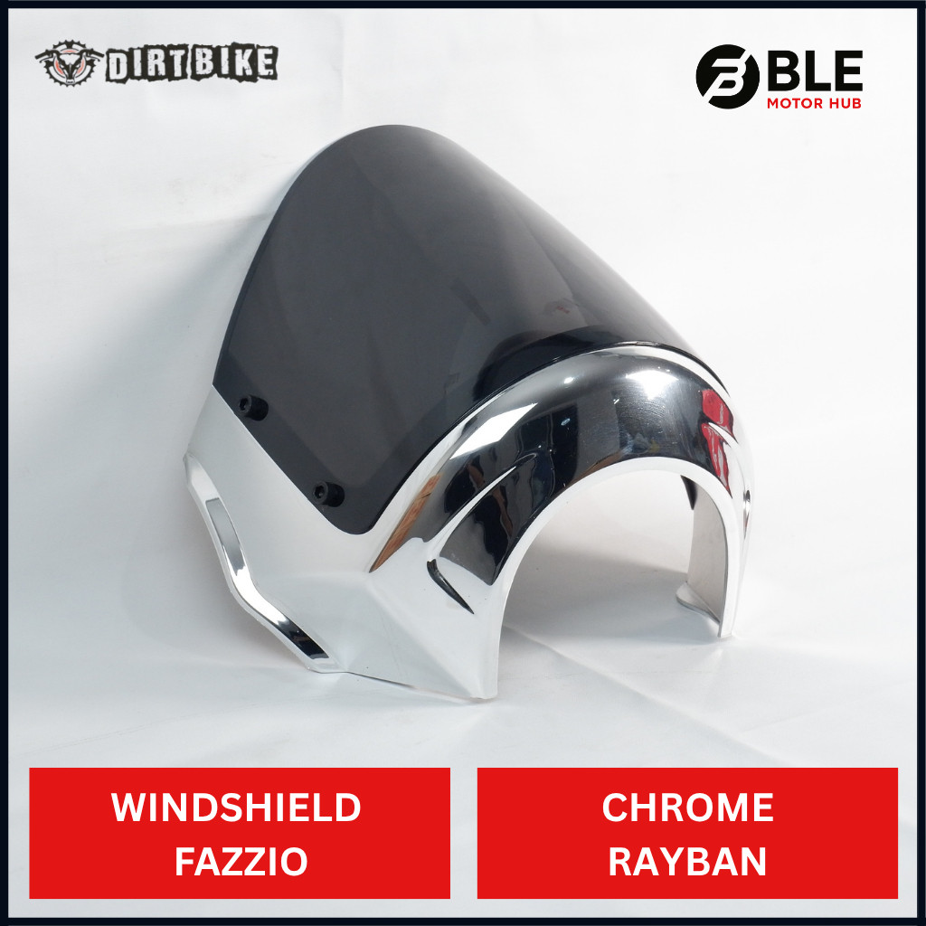 Dirtbike Winsil Fazzio Chrome Black | BLE มอเตอร์ฮับ