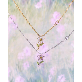 YVIS Floret Brass Necklace - Posy Collection