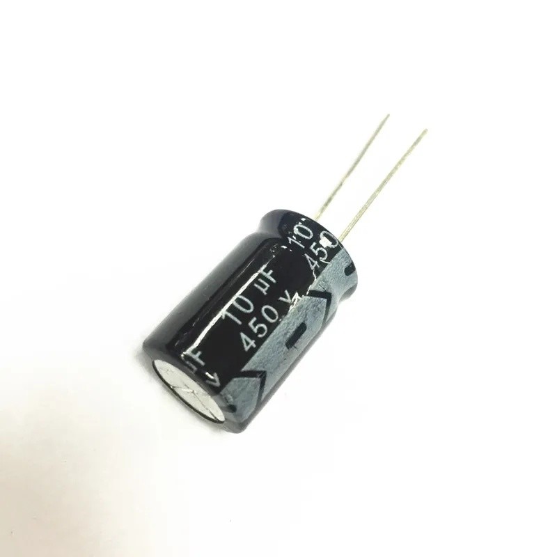 50 ชิ้น 10uF 450V Radial Electrolytic Capacitor 450V10UF 13 มม.X 20 มม.