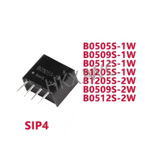 5PCS B0505S-1W B0509S-1W B0509S-2W B0512S-1W B0512S-2W B1205S-1W B1205S-2W โมดูลขายส่ง