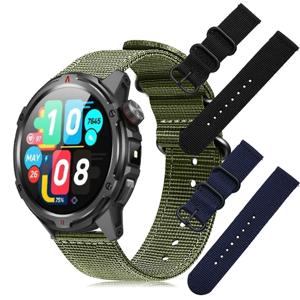Aolon TETRA R4 สมาร์ทนาฬิกาสําหรับ Aolon TETRA R4 สมาร์ทวอท์ชสายนาฬิกาสายนาฬิกาสร้อยข้อมือไนลอนอุปกร