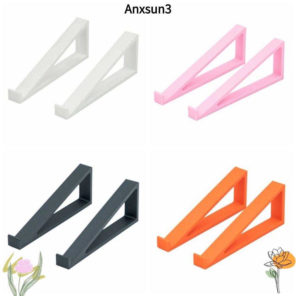 ANXSUN3 ขาตั้งยกระดับคีย์บอร์ด 1 คู่, ไรเซอร์แป้นพิมพ์คอมพิวเตอร์พลาสติกแบบพกพา, อุปกรณ์เสริมยกคีย์บอร์ดมุมผู้ถือจอภาพ