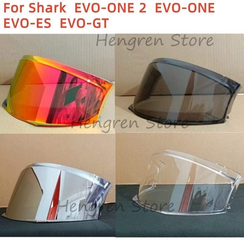 หมวกกันน็อค Visor สําหรับ Shark EVO-ONE 2 EVO ONE 2 EVO-ONE EVO ONE EVO-ES EVO ES EVO-GT GT เลนส์โล่