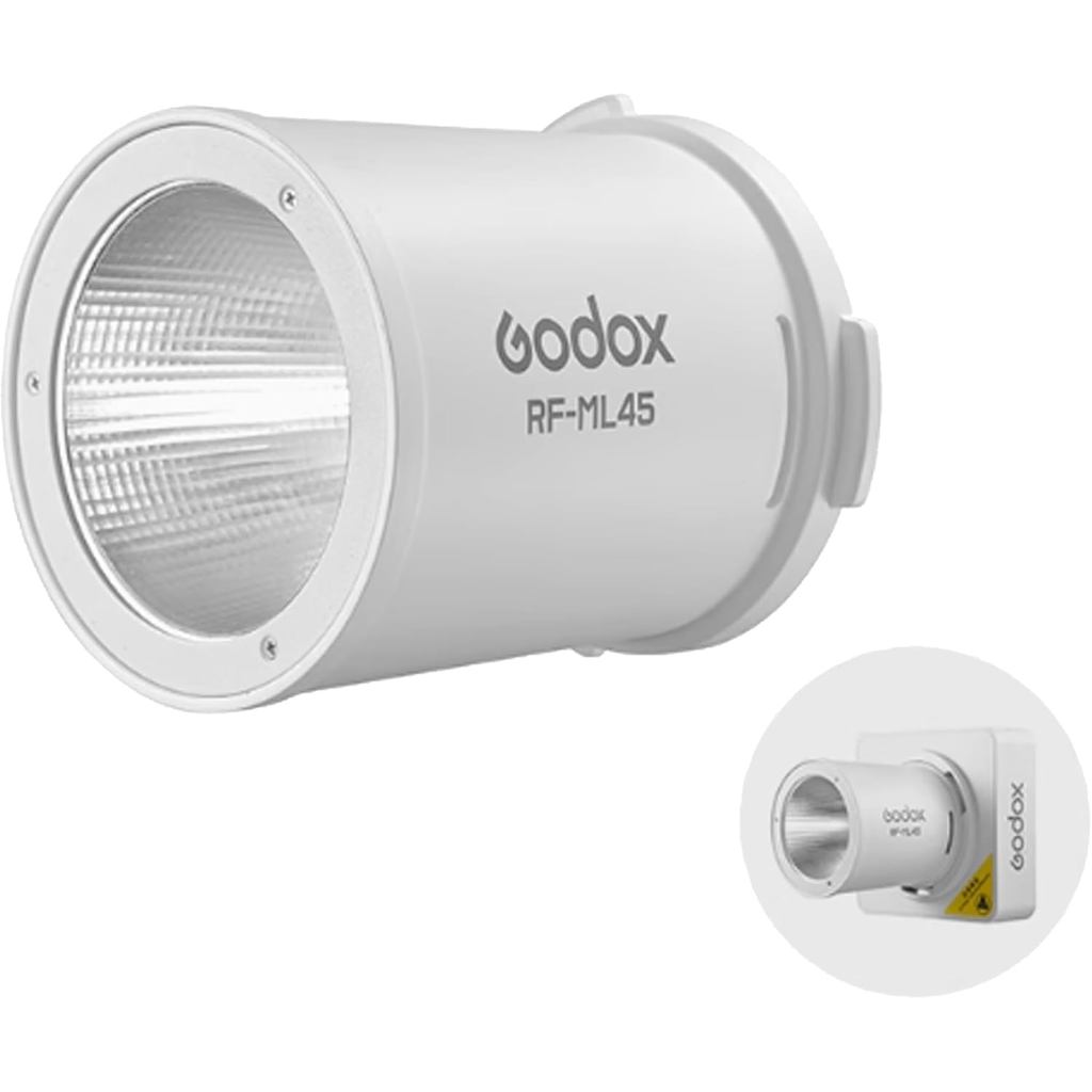 Godox RF-ML45 mini Reflector สําหรับ Godox ML100Bi ML100R ML60II Bi ML80bi ML150Bi แบบพกพา LED Video