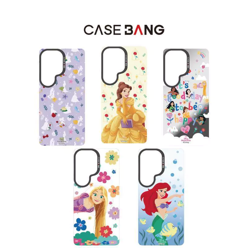 【แผ่นหลังแม่เหล็ก】For Samsung S24-S26,CASEBANG Princess Fairytale Series เคสแม่เหล็ก ImagiSnap, เปลี่ยนกลับ, การป้องกันการตกกระแทกทหาร
