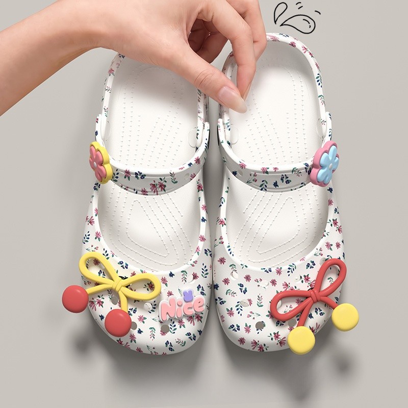 AYUER Size 24-40 Ballet Print Outdoor Anti-Slip Trekking Sandals