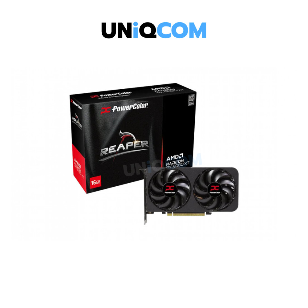 POWER COLOR  VGA RADEON RX 9060XT REAPER FIGHTER - 16GB GDDR6