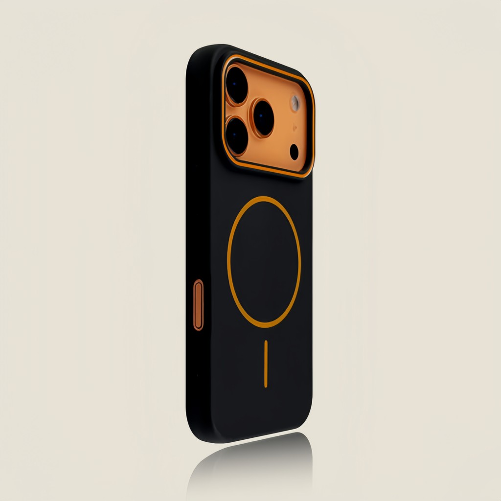 Matte Fine Circle Magnetic เคสพีซีบางเฉียบสําหรับ IPhone 17 Air 16 15 14 Plus 13 12 Pro Max Anti Drop Protection Hard Casing