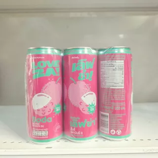 loveza lovepotion น้ำเลิฟซ่า 3 รสชาติ ยกลัง 24กระป๋อง คละได้ค่ะ