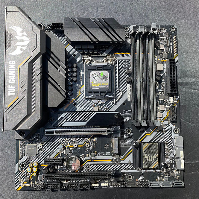Asus TUF GAMING B460M-PLUS PRO h410 h510 b560 เมนบอร์ด