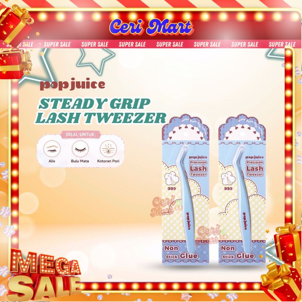 POPJUICE Steady Grip Lash -แหนบ