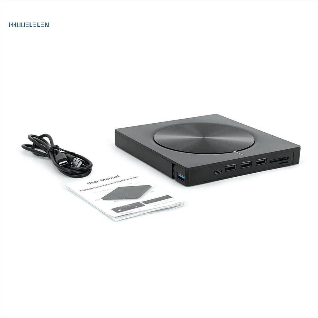 [Promote H] Burner Portable External USB3.0/Type-C Dvd-Rw Disc Optical Drive Dvd-Rom Burner มัลติฟัง