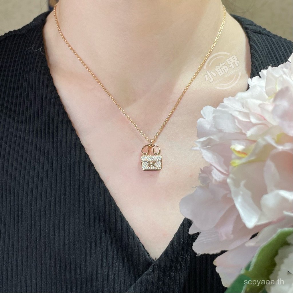ขายร้อน Kelly H กระเป๋าสร้อยคอสาว Clavicle Chain PPH0