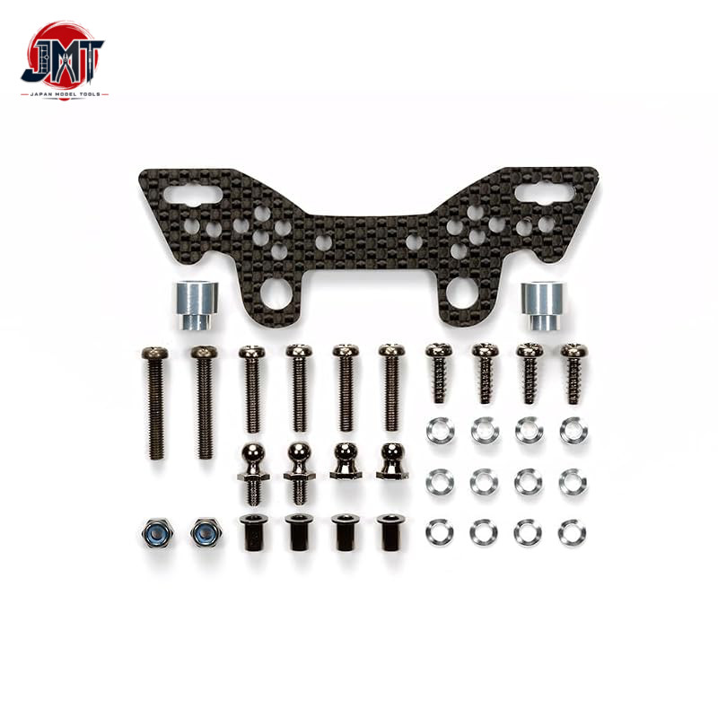 Tamiya Hop-Up Options No. 1640 OP.1640 TT-02 Carbon Damper Stay (Rear) 54640