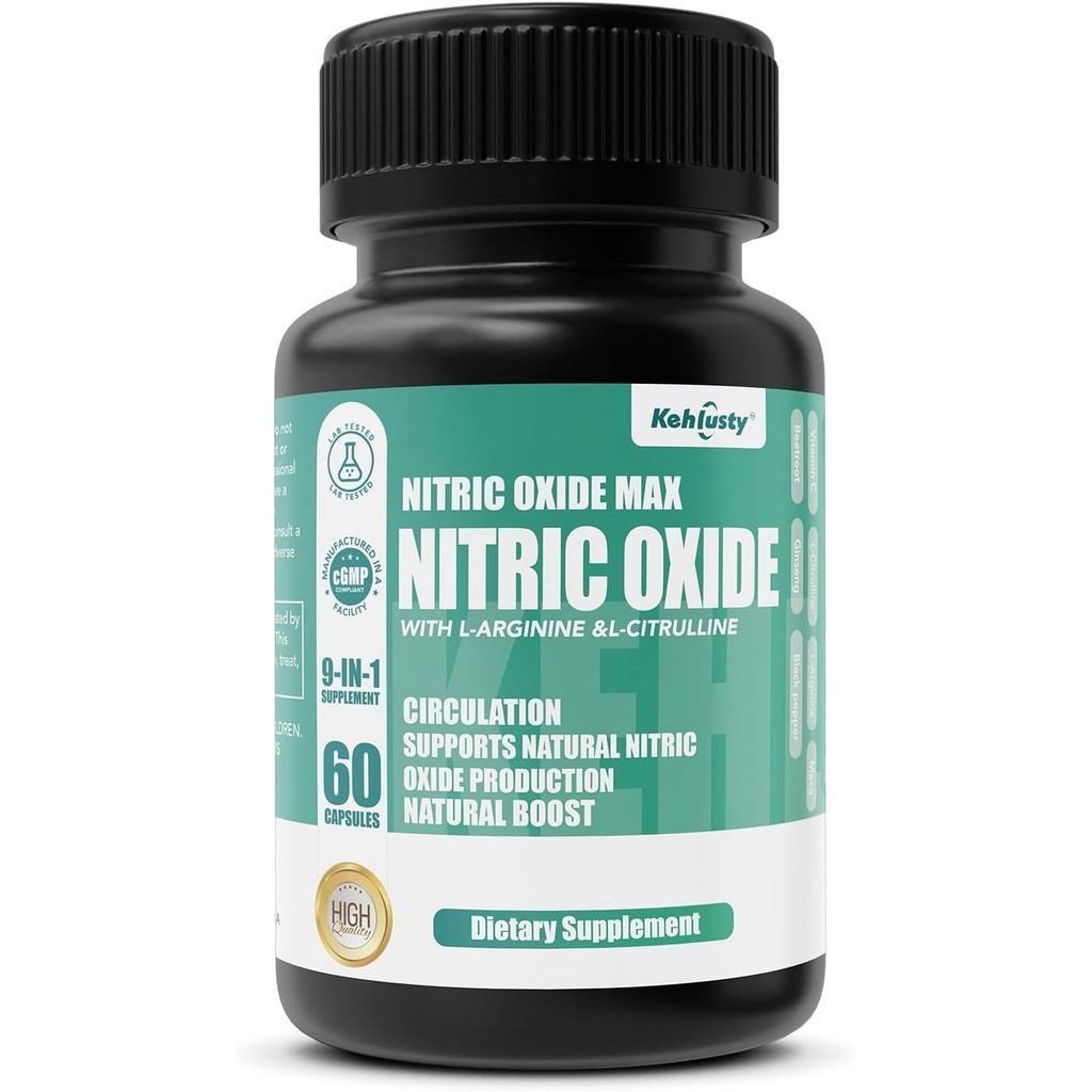 Nitric Oxide Booster สูตร 7-in-1 พร้อม L-Citrulline 1000mg, L-Arginine AAKG 500mg&Bet Root 20:1 Extr