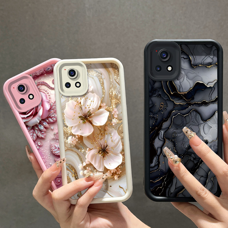เคสโทรศัพท์ยอดนิยมสําหรับVivo Y52s 5G/IQOO U3/Y72 5G (อินเดีย)/Y31s 5G Anti-scratch Coverสวยสีน้ํามั