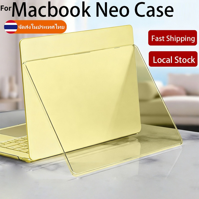 กรณีคริสตัล Macbook Neo 2026 A3404 Air 13.6 15 Case A2681 A2941 Air M1 Pro 13 14 15 16 นิ้ว A2338 M2