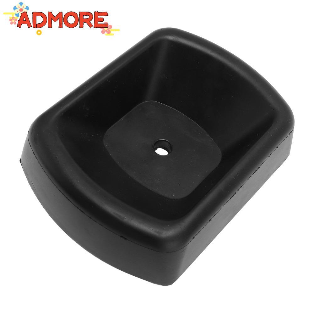 ADMORE Trailer ล้อ Chock, ยางไนไตรล์ยางสีดํา Chock, ทนทาน 16.8 x 12.7 x 3.5 ซม. Jack Stabilizer สําห