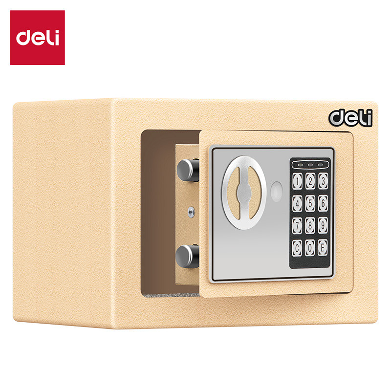 DELI ET-512 DIGITAL SAFE การรับประกันอย่างเป็นทางการ / SAFE DEPOSIT BOX 23x17x17cm / CASH BOX ET512