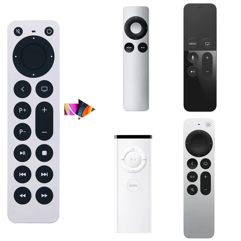1pcs เปลี่ยน Apple TV Remote สําหรับ Apple TV 4K/Gen 1 2 3 4/ HD A2843 A2737 A2169 A1842 A1625 A1427
