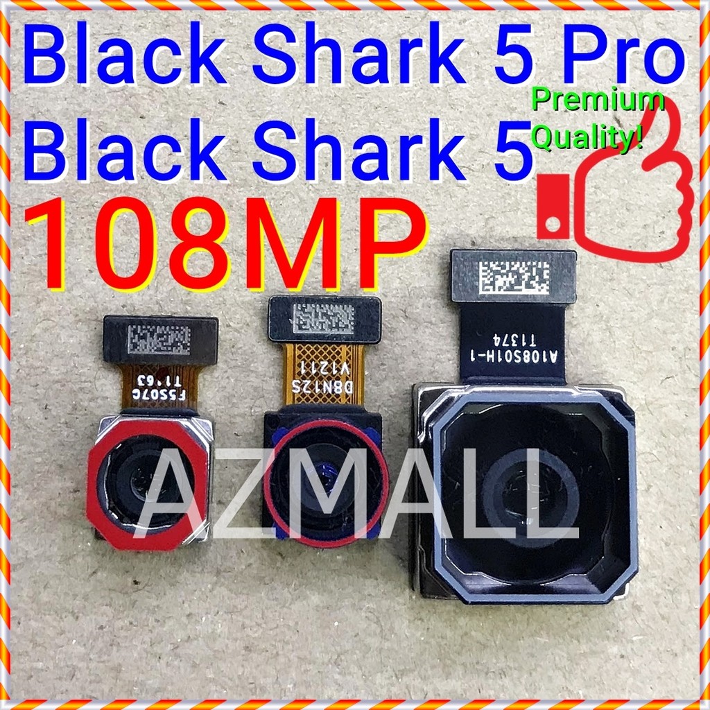 (108MP) ใหม่ Selfie เลนส์กล้องหลักด้านหน้าด้านหลัง Flex Ribbon XlA0Ml Black Shark 5 /5 Pro / KTUS-H0