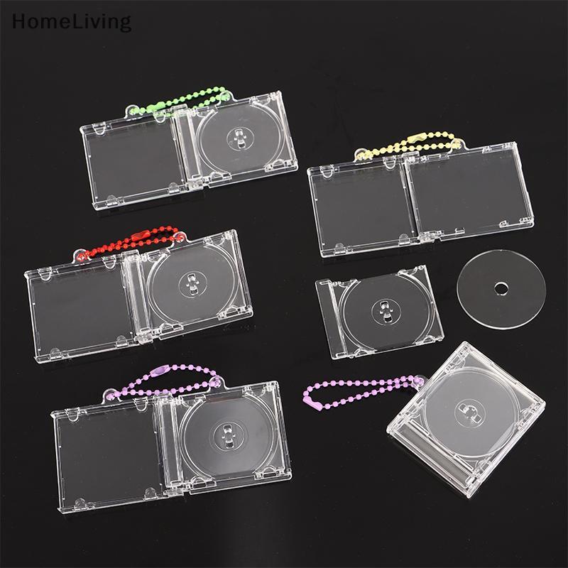 Cod Mini CD Album พวงกุญแจเครื่องเล่น CD Keyring Key holder สําหรับ DIY กระเป๋าเป้สะพายหลังจี้ใหม่
