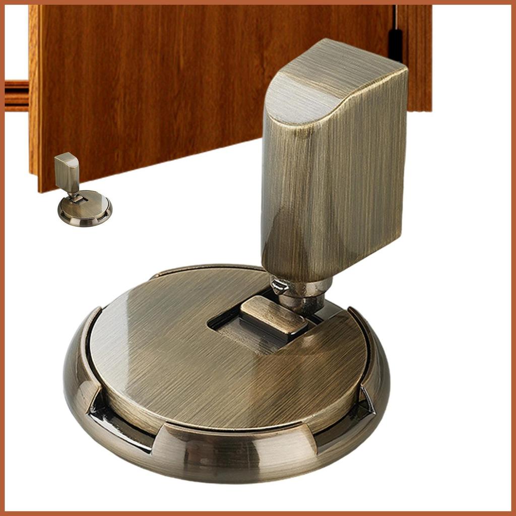 Mechanical Silent Floor Door Stop Mechanical Windproof No Magnetic Keep Open No Magnetic Door Stop B