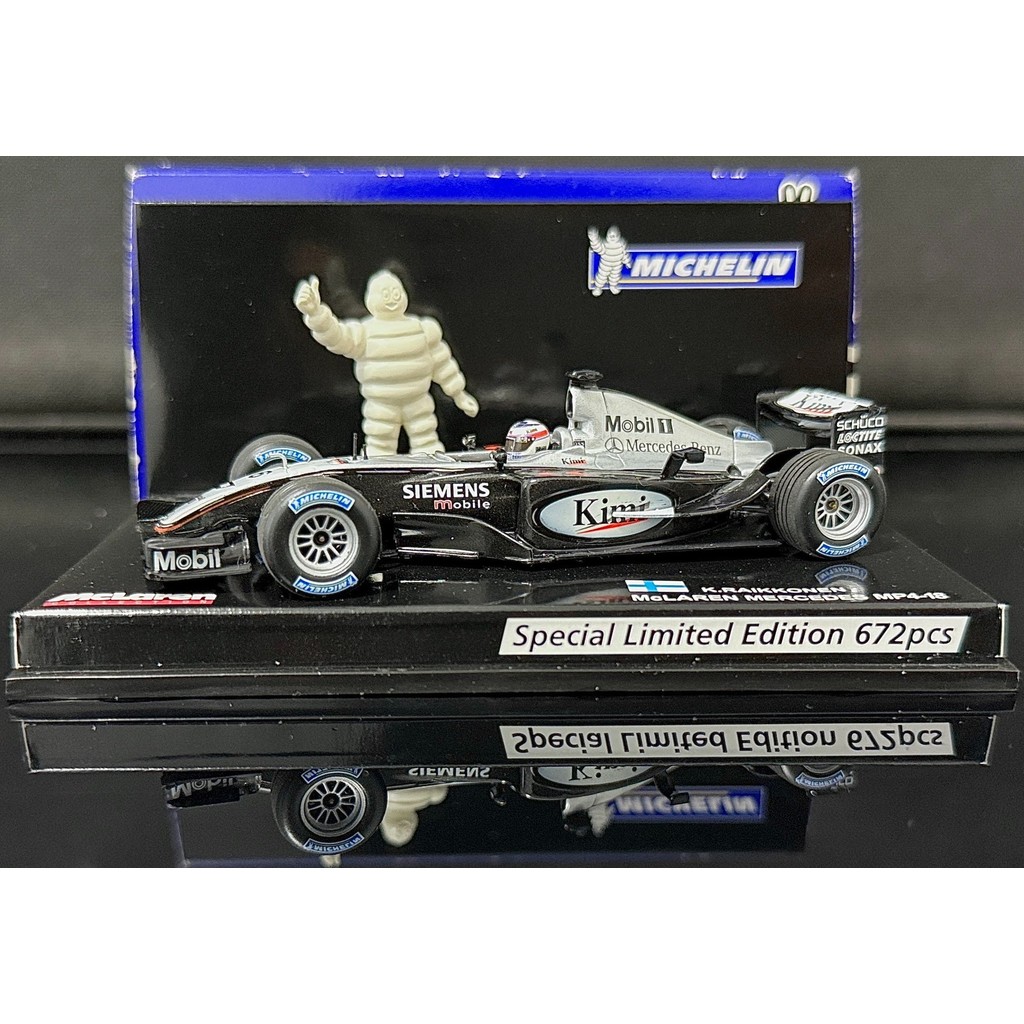 MINICHAMPS Mini Cut F1 1/43McLaren Mercedes MP4-18 MercLaren Mercedes MP4-18 MercLaren MercLaren Mer