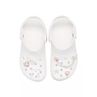 CROCS ตัวติดรองเท้า JIBBITZ™ BOW AND PINK HEART 5 PACK