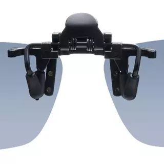 Decathlon Clip For Prescription Glasses Polarising คลิปออนกันแดดสำหรับหนีบกับแว่นสายตา เลนส์โพลาไรซ์ประเภท 3 - Blue