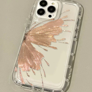 สำหรับ for iPhone 16 11 13 14 17 15 12 Pro Max 6S 7 8 Plus X XR XS MAX SE2022 เคสนิ่มใสถุงลมนิรภัยกันกระแทกการ์ตูนน่ารัก