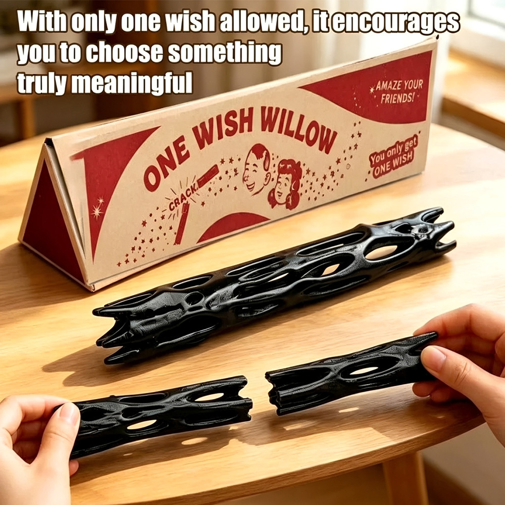 3D พิมพ์ One Wish Willow Stick Obsession ภาพยนตร์สไตล์เดียวกันแบบพกพา Wishing Gadget ความเครียดบรรเทาของเล่นสะสม