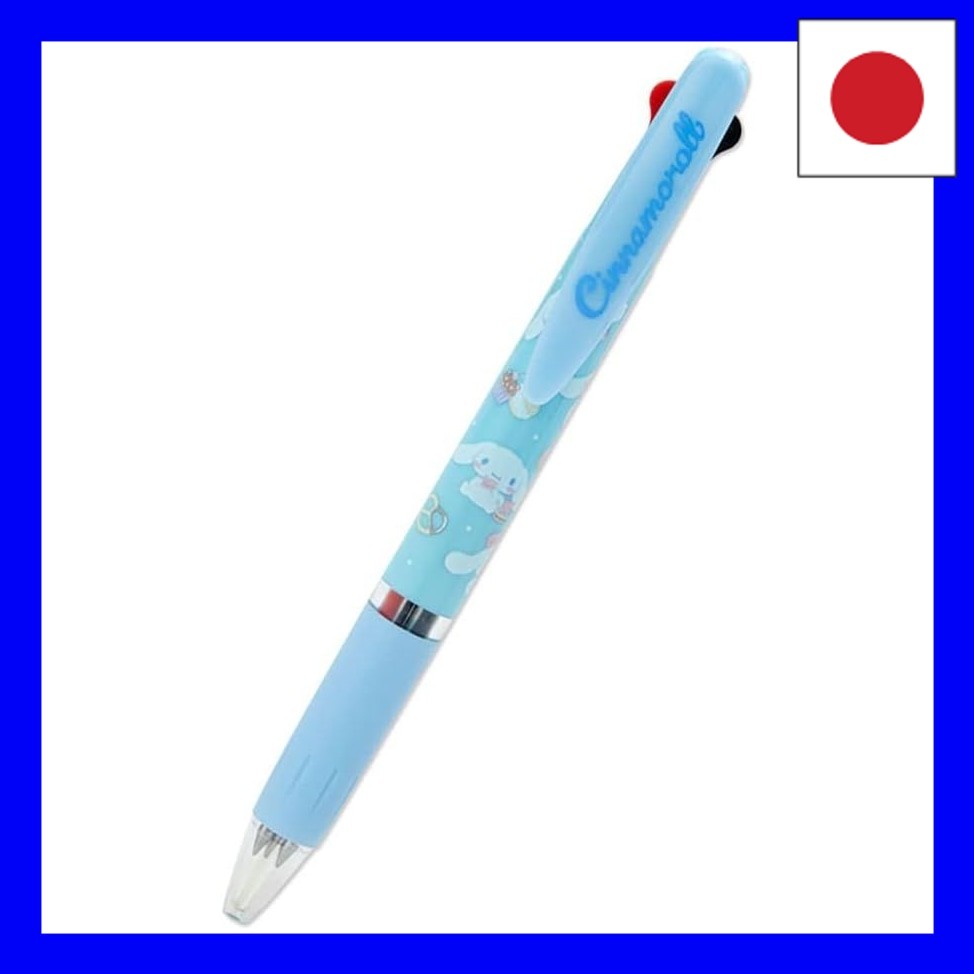 Sanrio Cinnamoroll Mitsubishi Pencil Jet Stream 3 Color Ballpoint Pen 982326pomepomemam