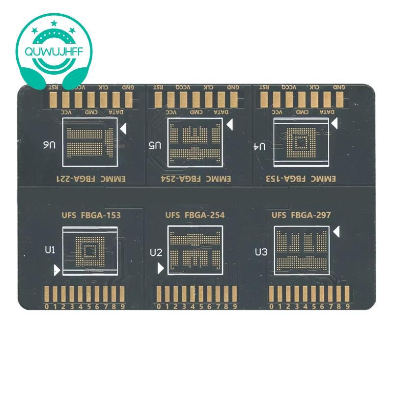 (quwujhff)Flash 64 BGA ISP Board Flash 64 FBGA ISP EMMC FBGA 153 254 221 UFS FBA 153 254 297 สําหรับ