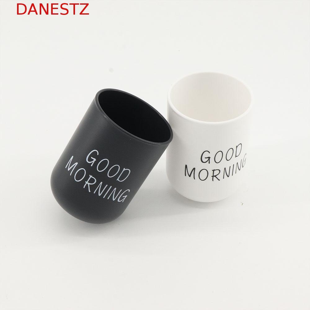 DANESTZ Good Morning Cup Organizer ถ้วยห้องครัวแบบพกพาสําหรับเครื่องดื่มถ้วยพลาสติกสําหรับน้ําผลไม้น