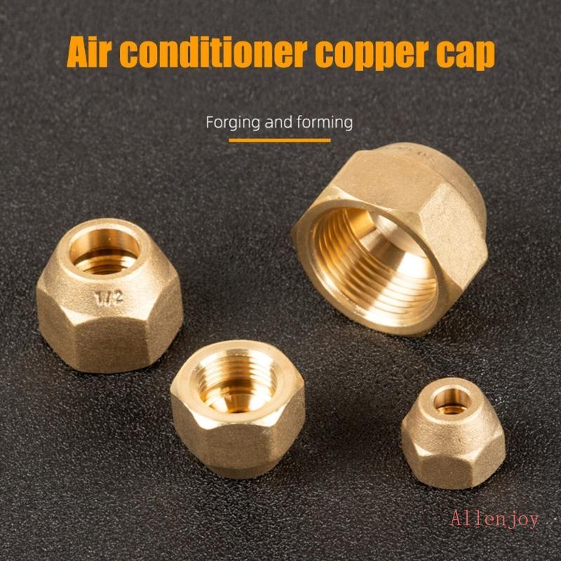 JOY บริการเครื่องปรับอากาศ Tube Nut Hvac Fitting สําหรับการใช้งานการบํารุงรักษา HVAC